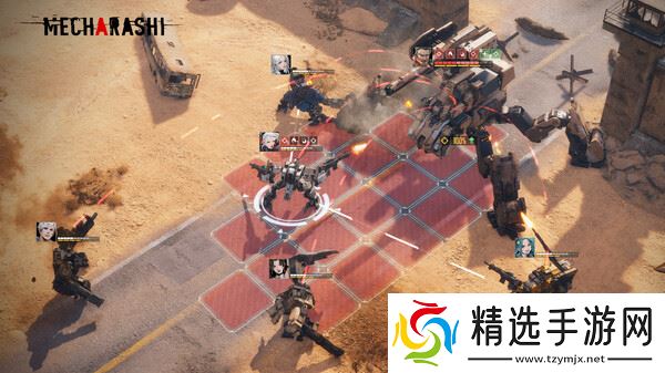 机甲回合制战略游戏《Mecharashi》在Steam正式上线