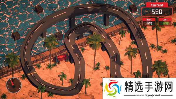 俯视角赛车游戏《Little Laps》8月5日正式发售