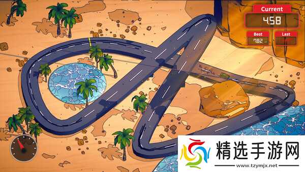 俯视角赛车游戏《Little Laps》8月5日正式发售