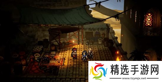 《八方旅人0》14分钟实机:战斗系统与全新城镇建设玩法!