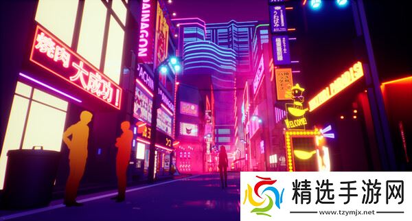 赛博风动作射击游戏《东京地下杀手》在Steam正式上线