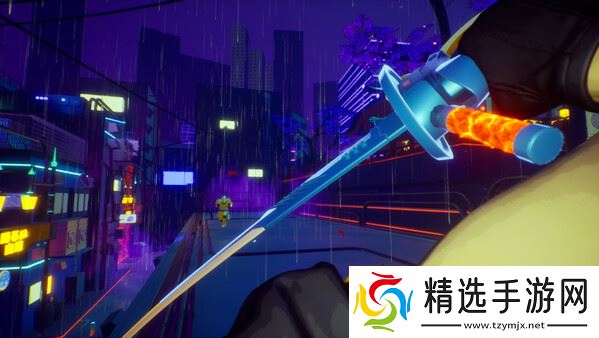 赛博风动作射击游戏《东京地下杀手》在Steam正式上线