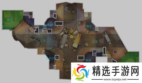 王牌战士新地图十字街怎么玩