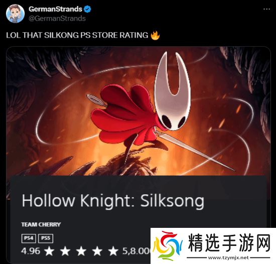 近乎完美!《丝之歌》PS商店评分4.96接近满分