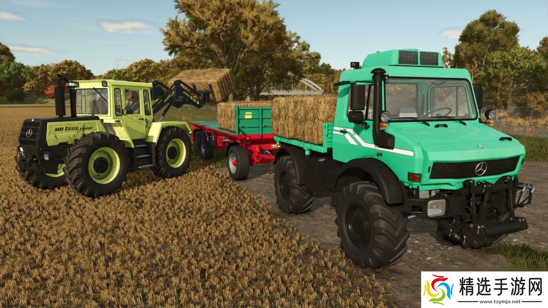 《Farming Simulator 25》 内容扩展包“Mercedes-Benz “发布