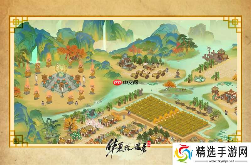 《华夏绘世录》公测正式定档9 月 29 日!执笔绘山河,落墨定千年!