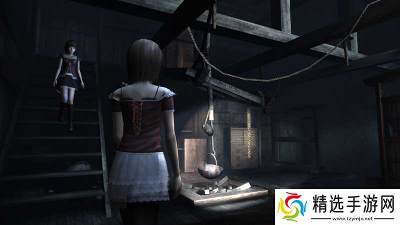 和风恐怖《零~红蝶~重制版》和之前版本画面对比