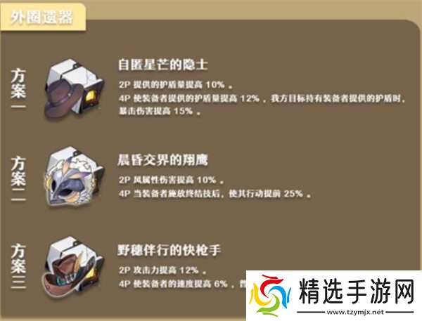 崩坏星穹铁道腾荒丹恒遗器词条选择推荐