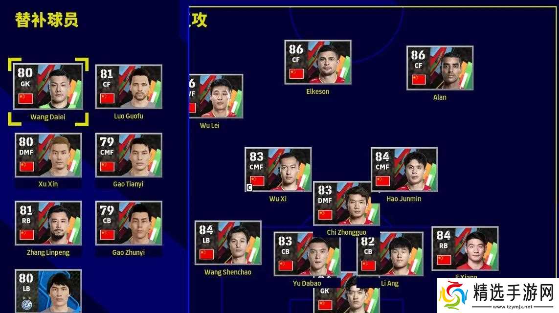 《实况足球2024》切尔西球员评分排行榜(谁是切尔西最强球员)