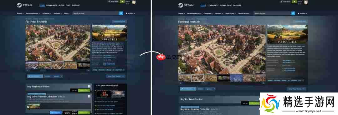 Steam刚刚推出更宽的商店页面 外加一些视觉效果更新
