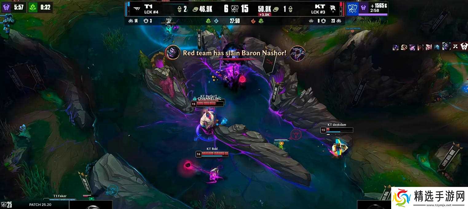 S15全球总决赛：三连冠达成，第六冠卫冕！T13-2击败KT勇夺冠军！