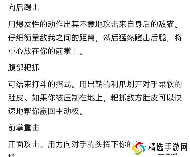 原始征途抽猫技巧是什么？