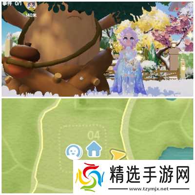 心动小镇12月21日溜溜橡木和无暇荧石采集位置