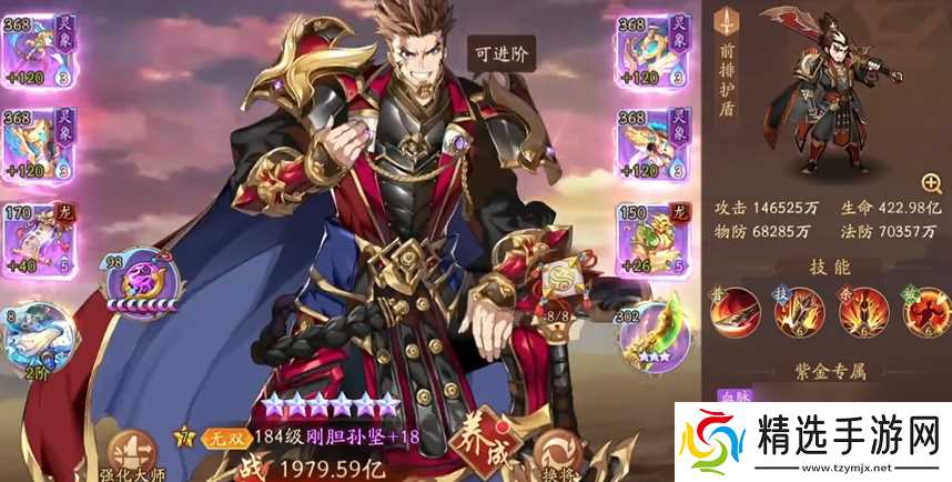 少年三国志2钢胆孙坚带什么