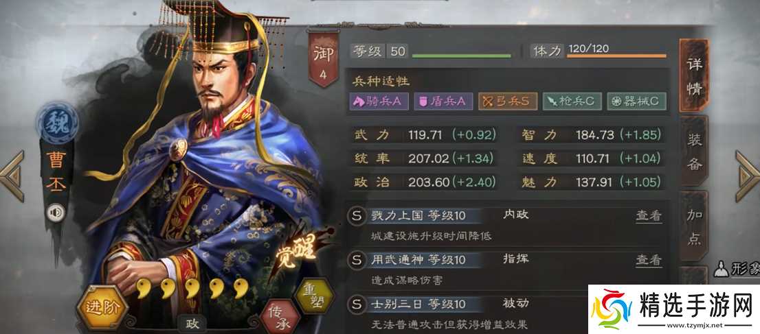 三国志战略版什么将做主将