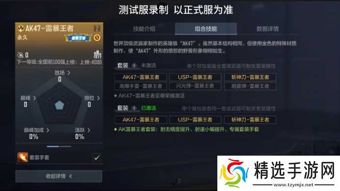 穿越火线枪战王者炫闪·AK47-雷暴王者外观曝光，技能解析抢先看