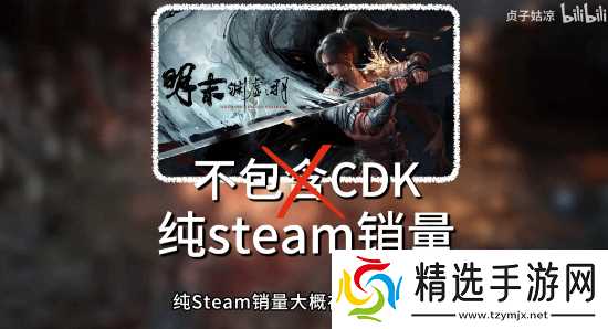 美女UP分析《明末》Steam销量:不含CDK有60万份