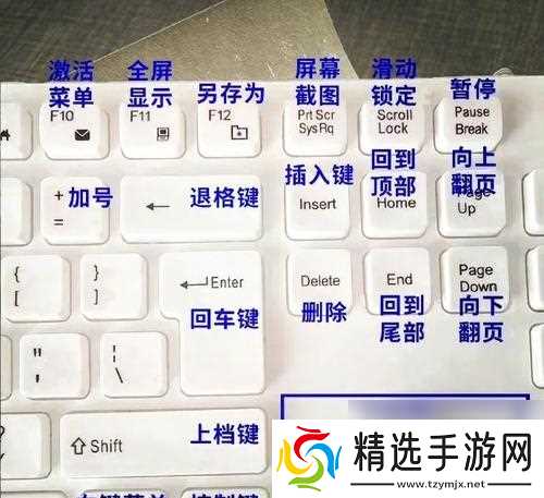 使用键盘玩穿越火线时按键布局是怎样的？