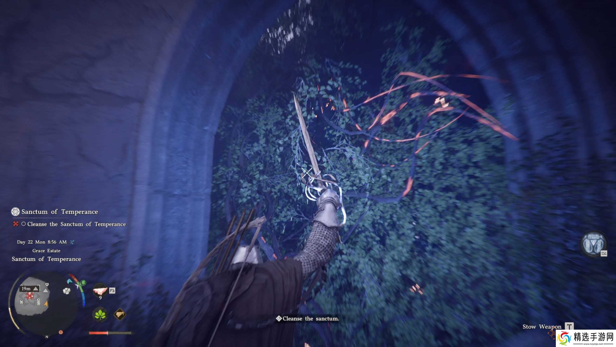 如何在红色沙漠中净化节制圣所