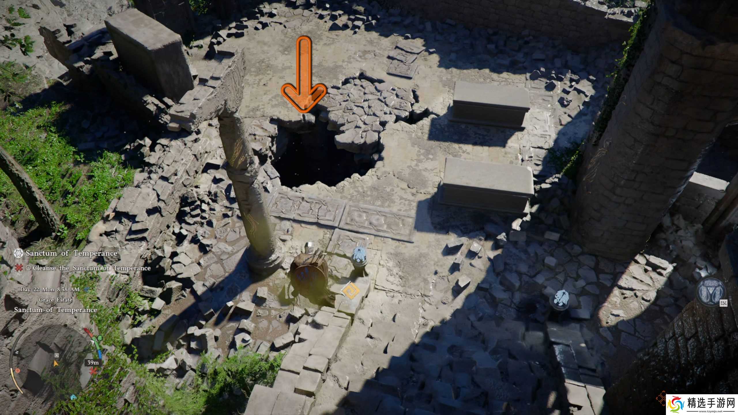 如何在红色沙漠中净化节制圣所