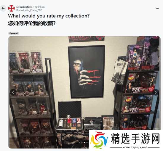 生化危机资深玩家晒万元级全系列收藏引热议