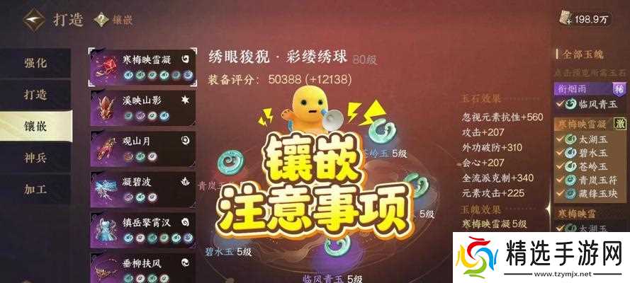 逆水寒装备镶嵌指南(详解逆水寒装备镶嵌方法及材料)