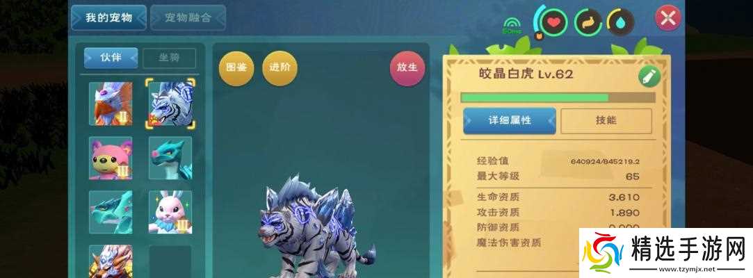 《创造与魔法》游戏6阶白虎进阶材料一览（游戏中如何获取6阶白虎进阶材料）
