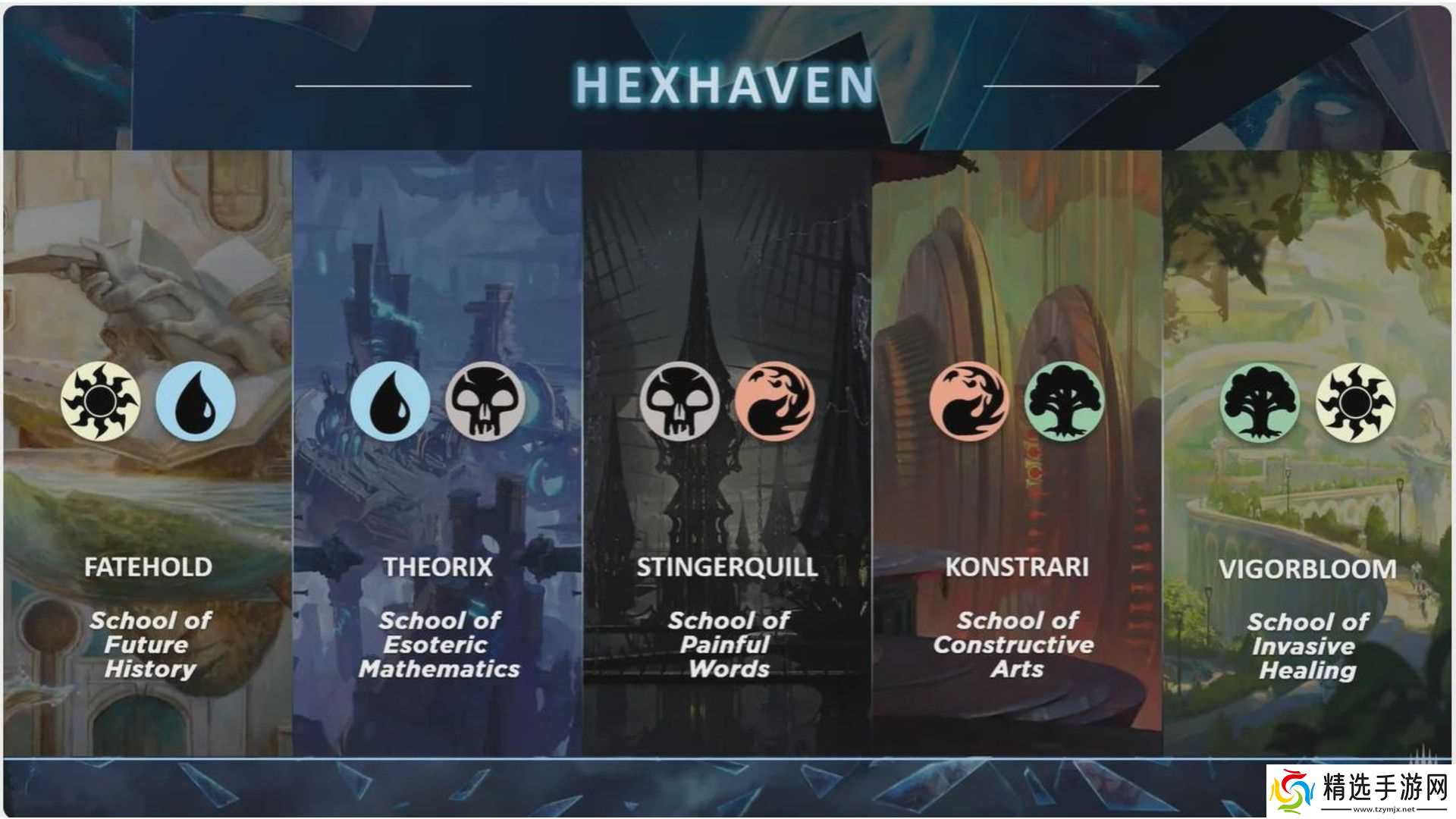 万智牌：旅法师对决 中 Hexhaven 的五大学院解析