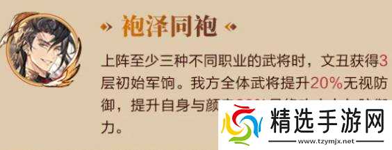 《三国志幻想大陆》文丑
