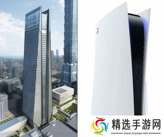 索尼秘密总部？百米摩天大楼外观超像PS5