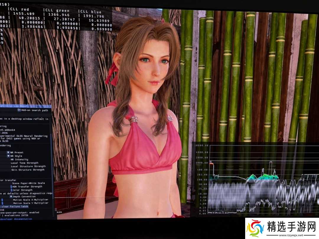 《最终幻想7：重生》DLSS5对比图 蒂法变大妈了